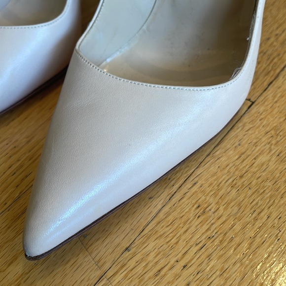 Manolo Blahnik beige heels size 39.5 - Picture 3 of 8